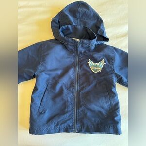 Vintage Harley Davidson toddler jacket coat blue